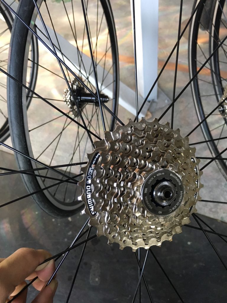Twicycle gears