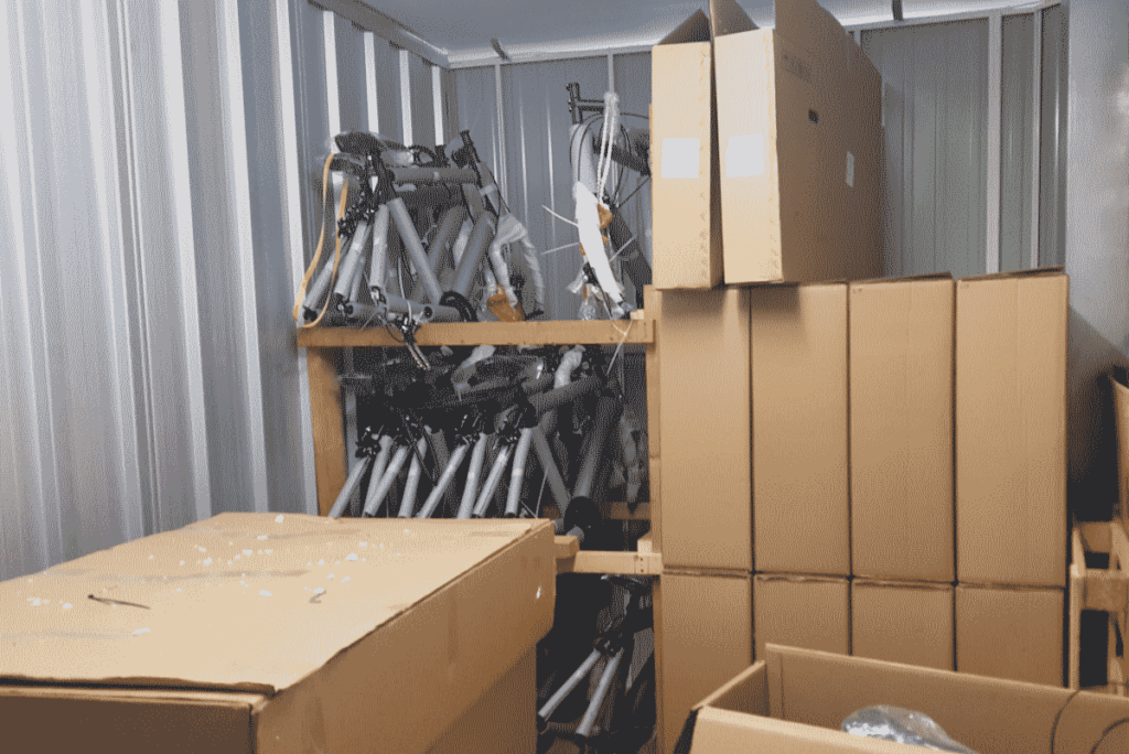 Twicycle v2 leg and arm bike packaging in UK