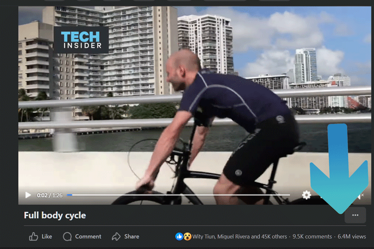 full body bike first prototype Tech Insider video screenshot